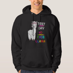 Veste À Capuche Jour d'essai No Prob Llama Llama Test de l'enseign