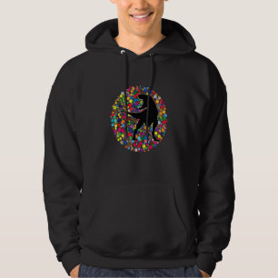 Veste À Capuche Jour Dinosaure T-Rex Coloré Dinosaure pois 