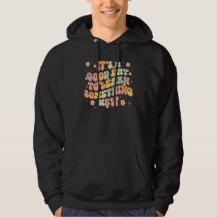 Veste À Capuche Journée Rétro Enseignant C'est Un Bon Jour Pour Ap