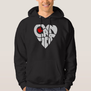Veste À Capuche Joyeuse fête du Canada Drapeau canadien Maple Leaf
