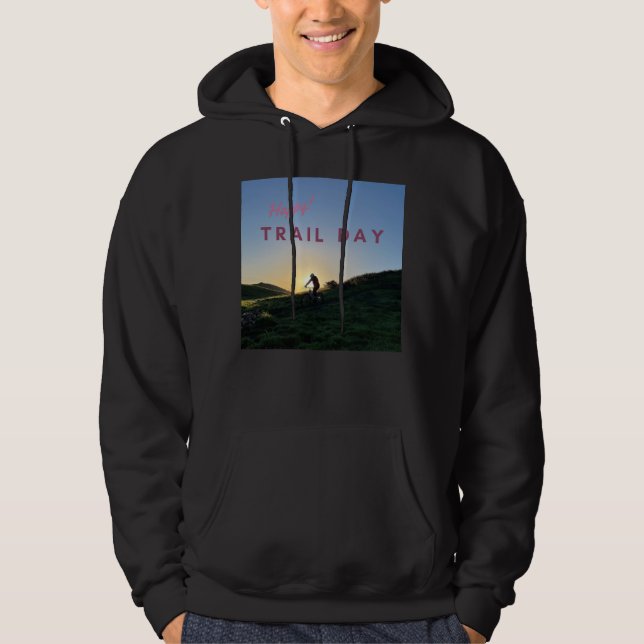 Veste À Capuche Joyeuse journée de piste (Devant)