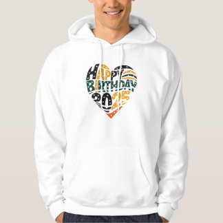 Veste À Capuche joyeux anniversaire 2025