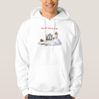 Veste À Capuche JOYEUX NOËL depuis MAINE, NUBBLE LIGHT