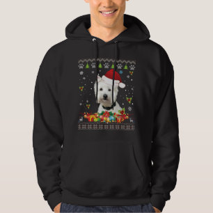 Veste À Capuche Joyeux Noël West Highland White Terriers Chien S