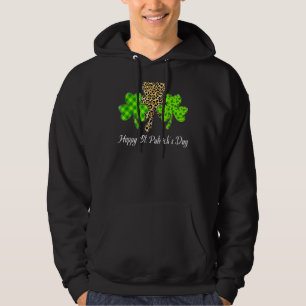 Veste À Capuche Joyeux Saint Patrick's Day Shamrocks Buffalo Pla