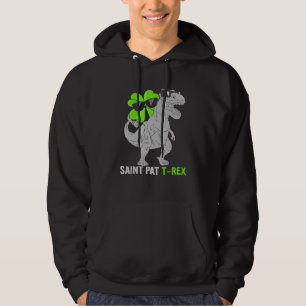 Veste À Capuche Joyeux St Pat T Rex Saint Patrick's Day Dinosaur B