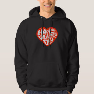 Veste À Capuche Joyeux Valentines Jour Cute V Jour Coeur Amour