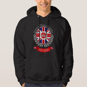 Veste À Capuche Jubilé de la reine en platine 1952 2022
