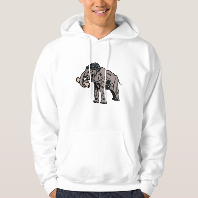 Veste À Capuche Jumbo Basic Hoodie (Devant)