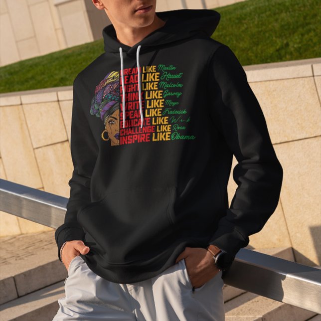 Veste À Capuche Junetten Dream Lead Combattez comme la liberté noi (Créateur téléchargé)