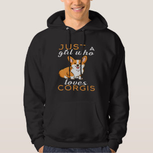 Veste À Capuche Just Girl Who Loves Corgis Essential