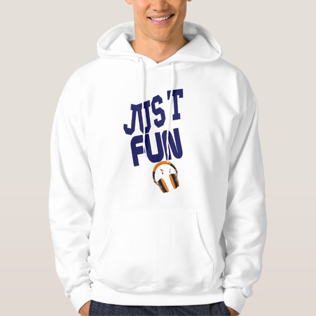 Veste À Capuche Juste amusant (Devant)