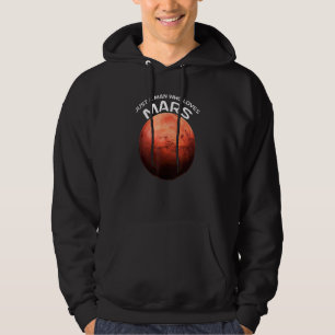 Veste À Capuche Juste un homme qui aime Mars pour astronome