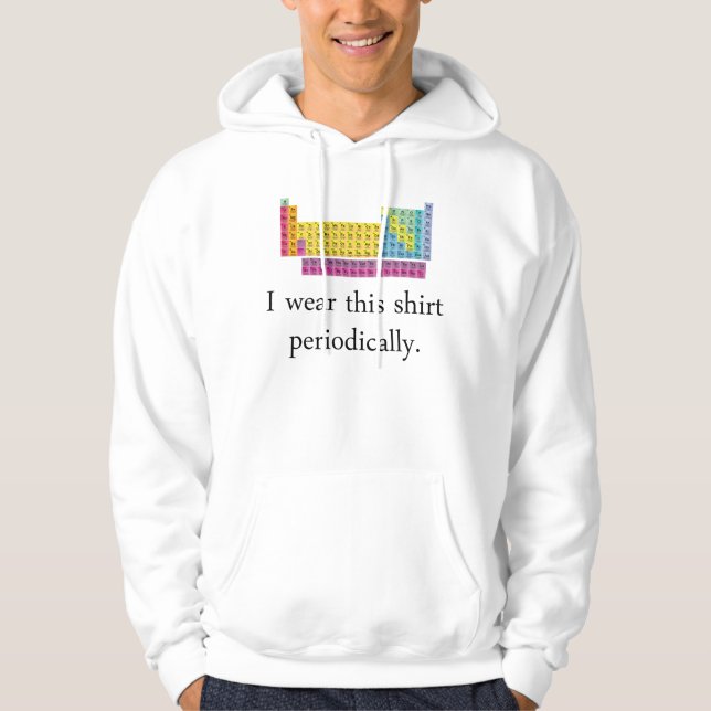 Veste À Capuche J'utilise cette chemise périodiquement (Devant)