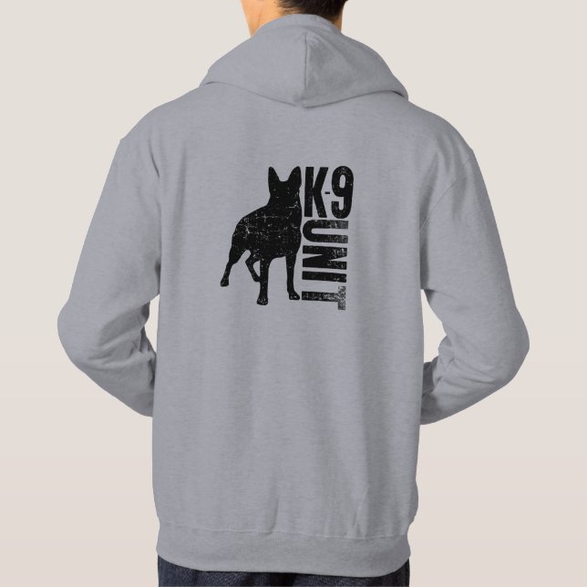 Veste À Capuche K9 unité - berger allemand (Dos)
