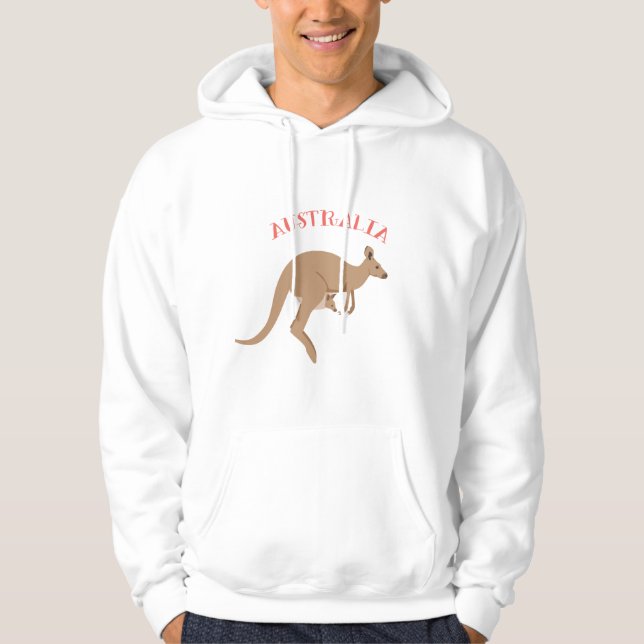 Veste À Capuche Kangourou australien (Devant)