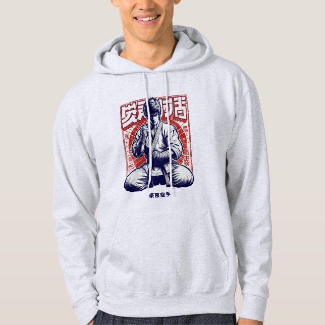 Veste À Capuche Karaté de Tokyo (Devant)