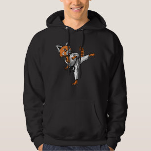 Veste À Capuche Karaté des ours de Panda rouge