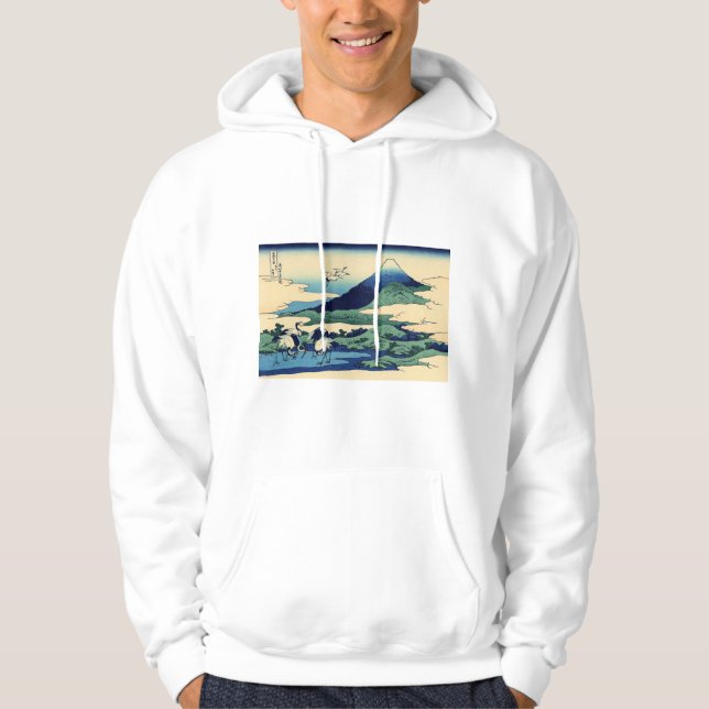 Veste À Capuche Katsushika Hokusai - Umegawa dans la province de S (Devant)