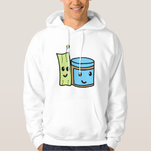 Veste À Capuche Kawaii Celery et Butter d'arachide SuspectCelery™