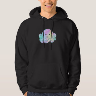 Veste À Capuche Kawaii Cute Aesthetic Happy Pastel Galaxy Octopus