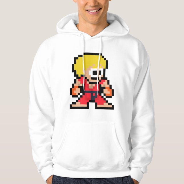 Veste À Capuche Ken à 8 bits (Devant)