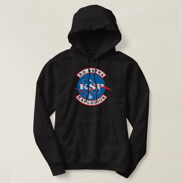 Veste À Capuche Kerbal KSP Ad Astra Explodius Classic T Shirt (Design devant)