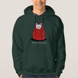 Veste À Capuche KiniArt Cosy Winter Westie Terrier