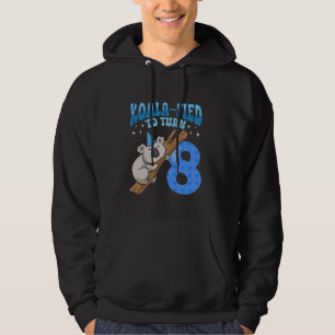 Veste À Capuche Koala-Fied À 8 Ans 8E Anniversaire