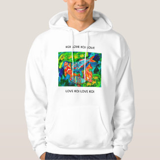 Veste À Capuche Koi Love Sweatshirt Hoodie