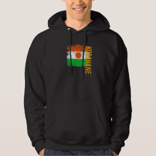 Veste À Capuche Korahane Niger Drapeau Pour Les Nigériens Hommes F