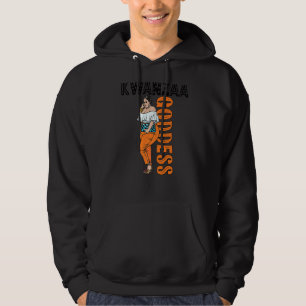 Veste À Capuche Kwanzaa déesse Black Women Melanin Poppin Queen F