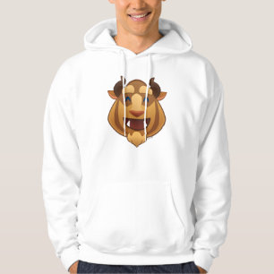 Veste À Capuche La beauté et l'Emoji des bêtes  Bête