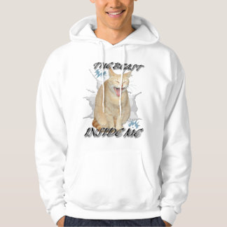 Veste À Capuche La bête en moi sweatshirt drôle de chat de meme