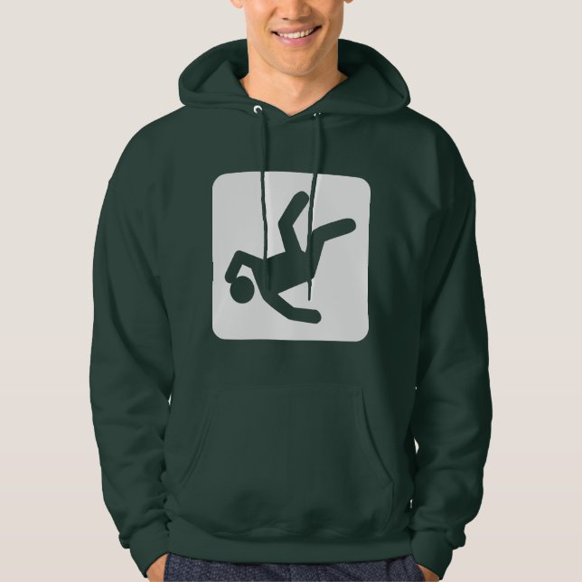 Veste À Capuche La Chute de l'Homme - Blanc (Devant)