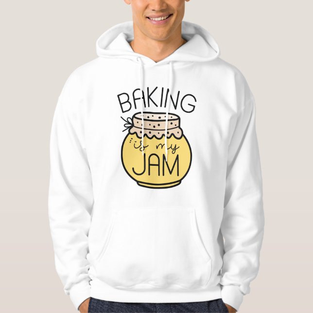 Veste À Capuche La Cuisine Est Ma Confusion (Devant)