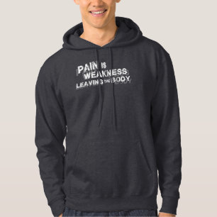 Veste À Capuche La Douleur Est Faible Quittant Le Corps