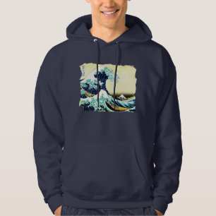 Veste À Capuche La Grande Vague au large de Kanagawa (神 奈 川 沖 浪 裏)