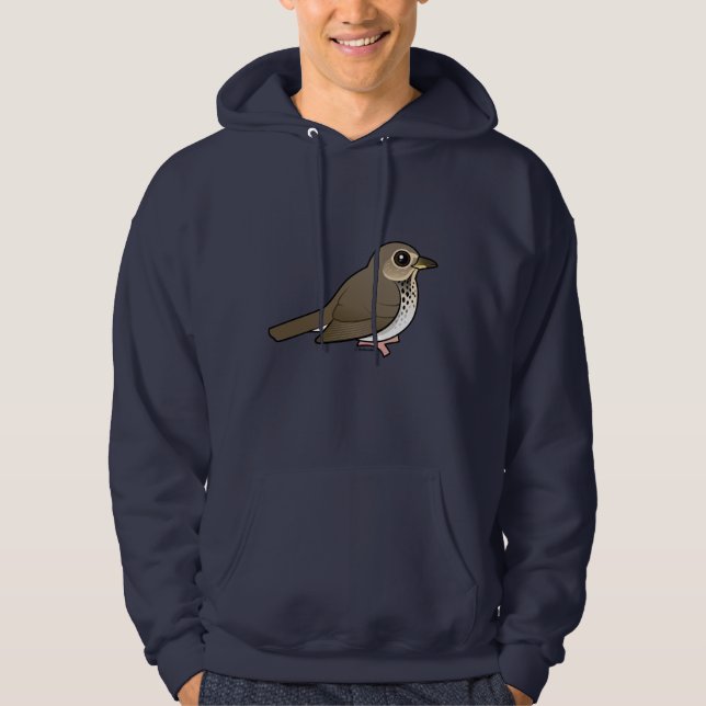 Veste À Capuche La grive de Swainson (Devant)