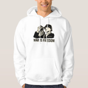 Veste À Capuche La guerre est liberté