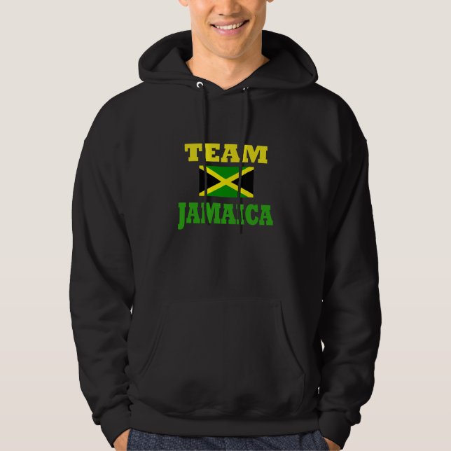 Veste À Capuche La JAMAÏQUE - - customisée (Devant)
