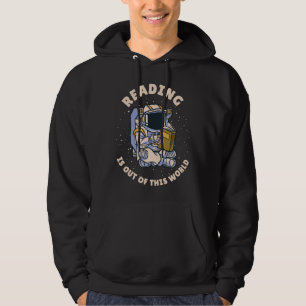 Veste À Capuche La lecture est hors de ce monde