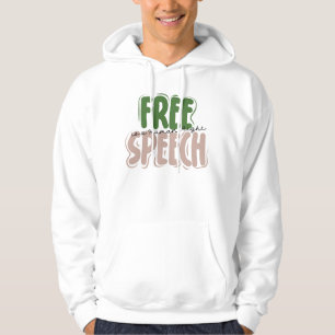 Veste À Capuche La liberté d'expression est un droit humain