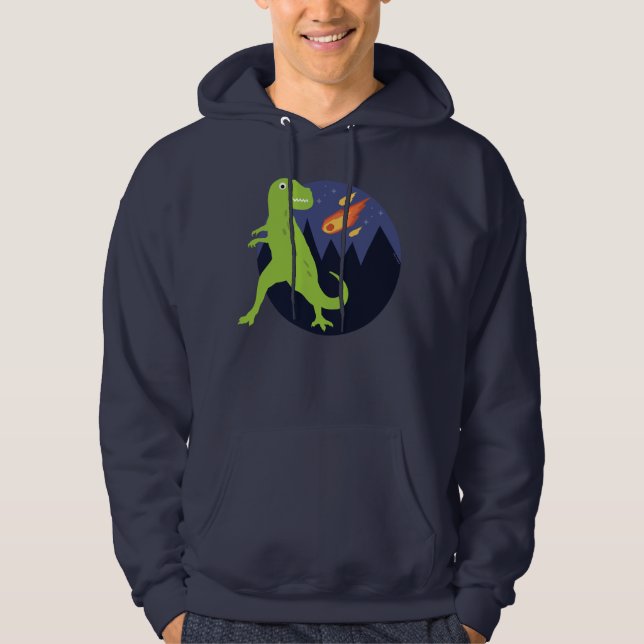 Veste À Capuche La météorite qui a collé (Devant)