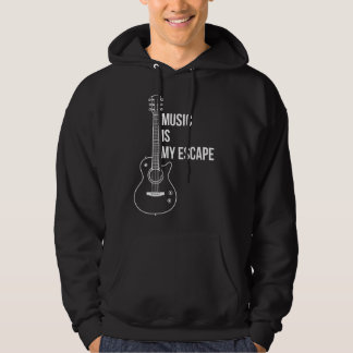 Veste À Capuche La musique est mon échappatoire