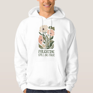 Veste À Capuche La Palestine sera libre – T-shirt du marché aux fl