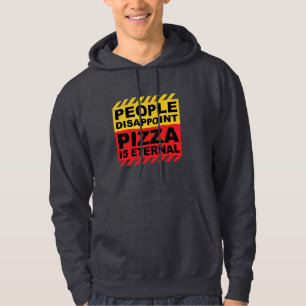VESTE À CAPUCHE LA PIZZA N'A JAMAIS ÉTÉ