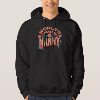 Veste À Capuche La plus grande nounou du monde