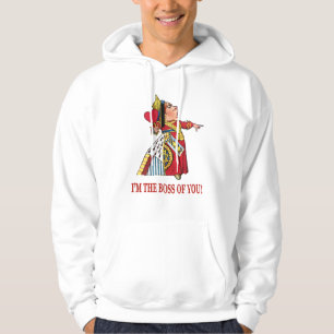 Veste À Capuche La REINE DES COEURS DÉCLARE, je suis LE PATRON DE