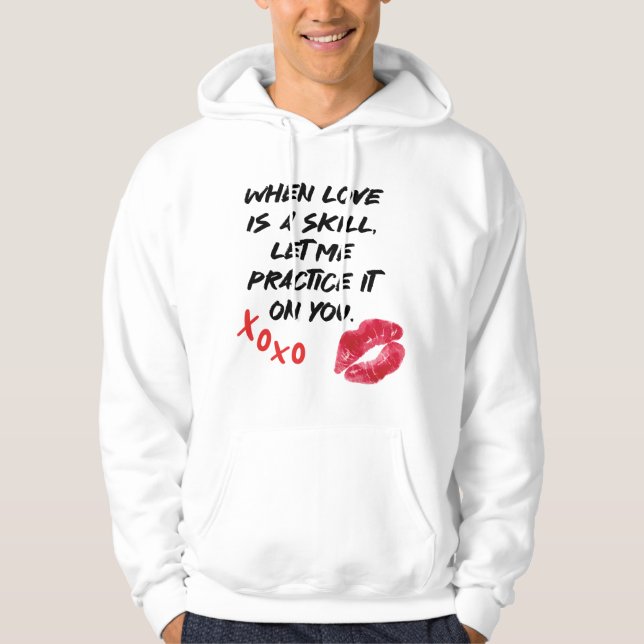 Veste À Capuche La Saint-Valentin (Devant)